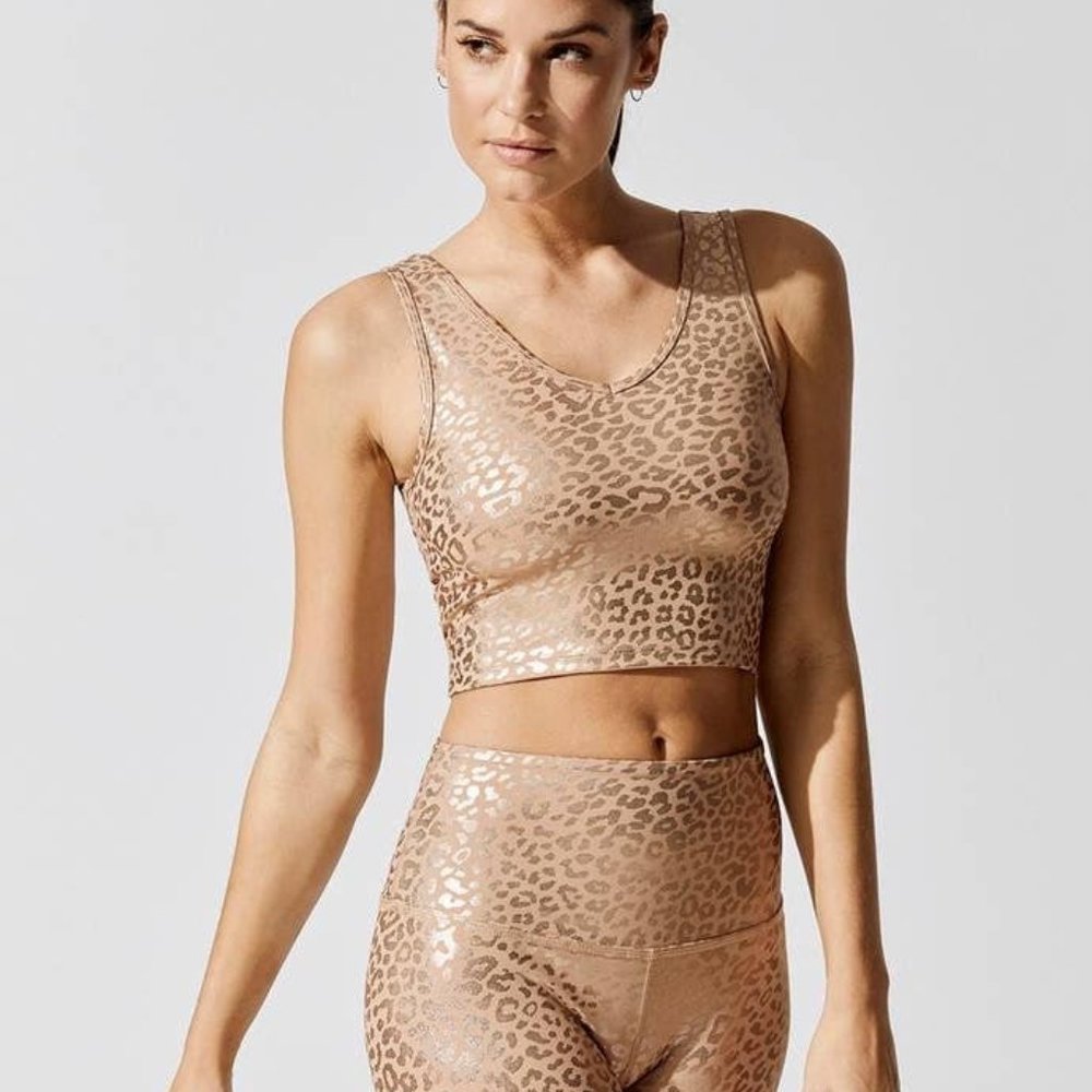 BEYOND YOGA Back Me Up Cropped Tank